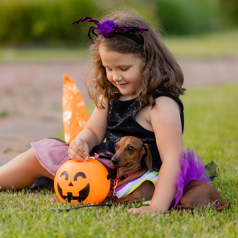 3 Pack 7 Inch Halloween Pumpkin Buckets