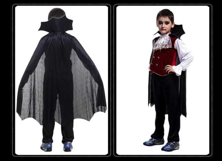 Children's Boys Girls Halloween Costume 3pcs Set