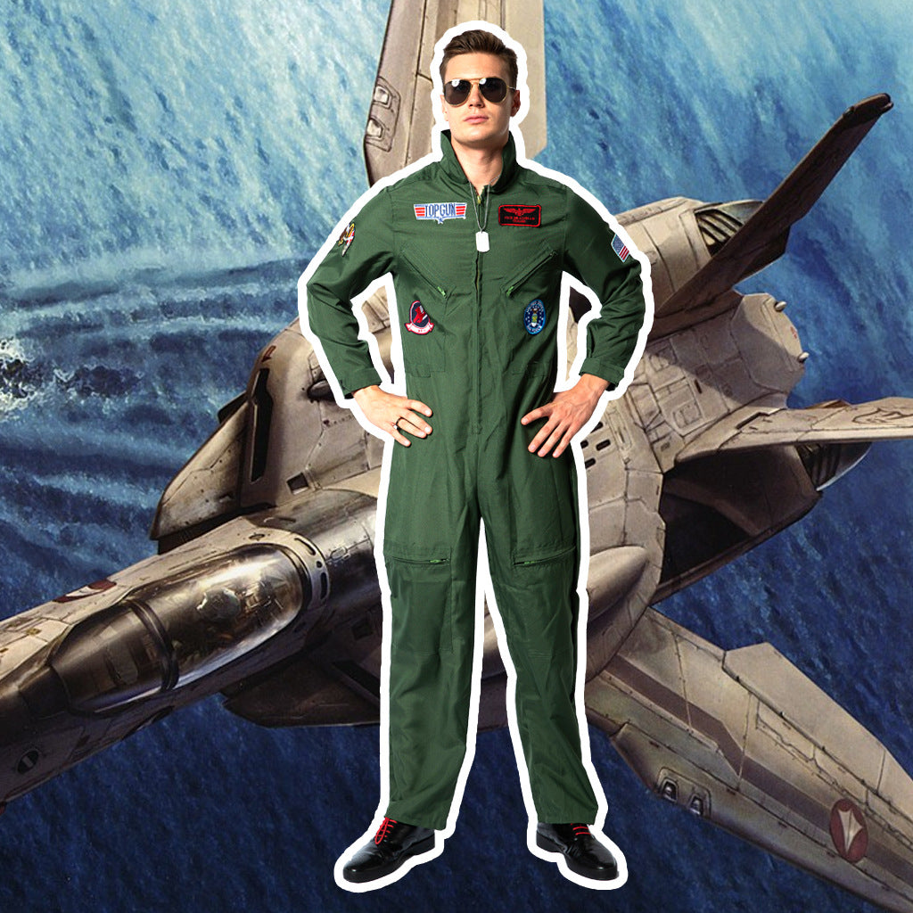 Top Gun Pilot Uniform Costume