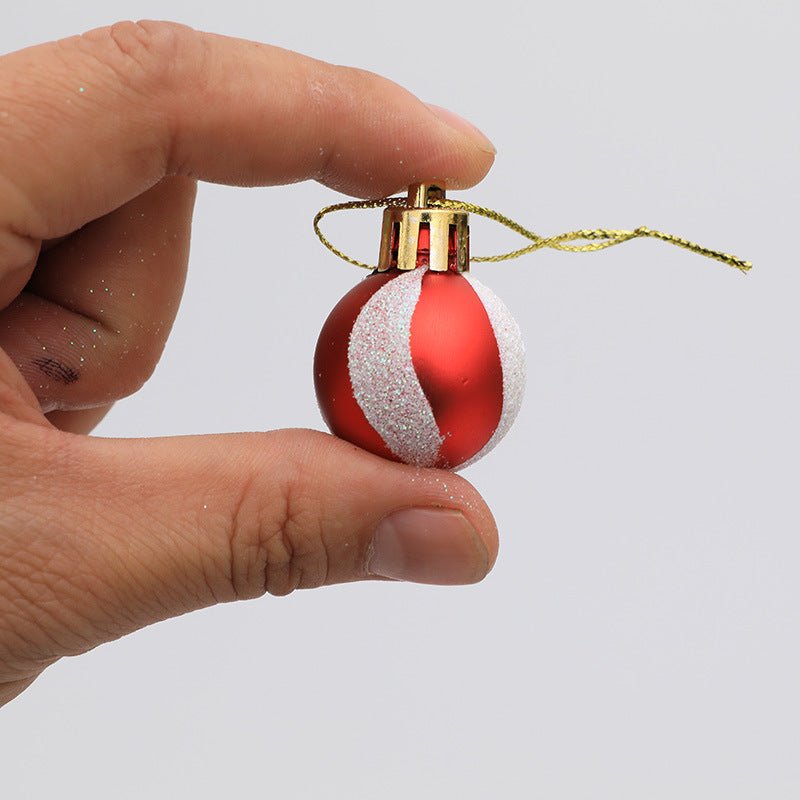 Red and White Christmas Ornaments