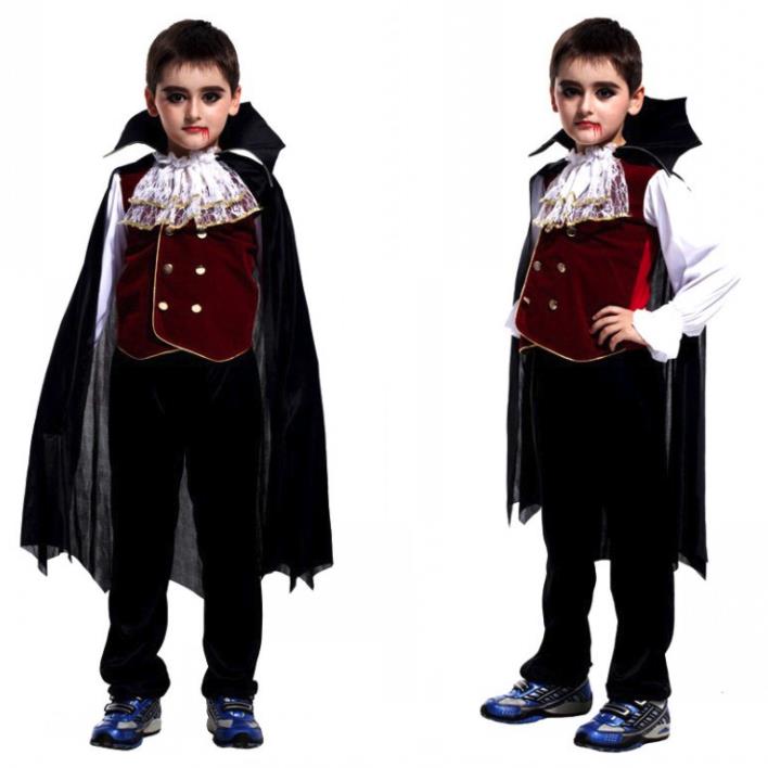 Children's Boys Girls Halloween Costume 3pcs Set